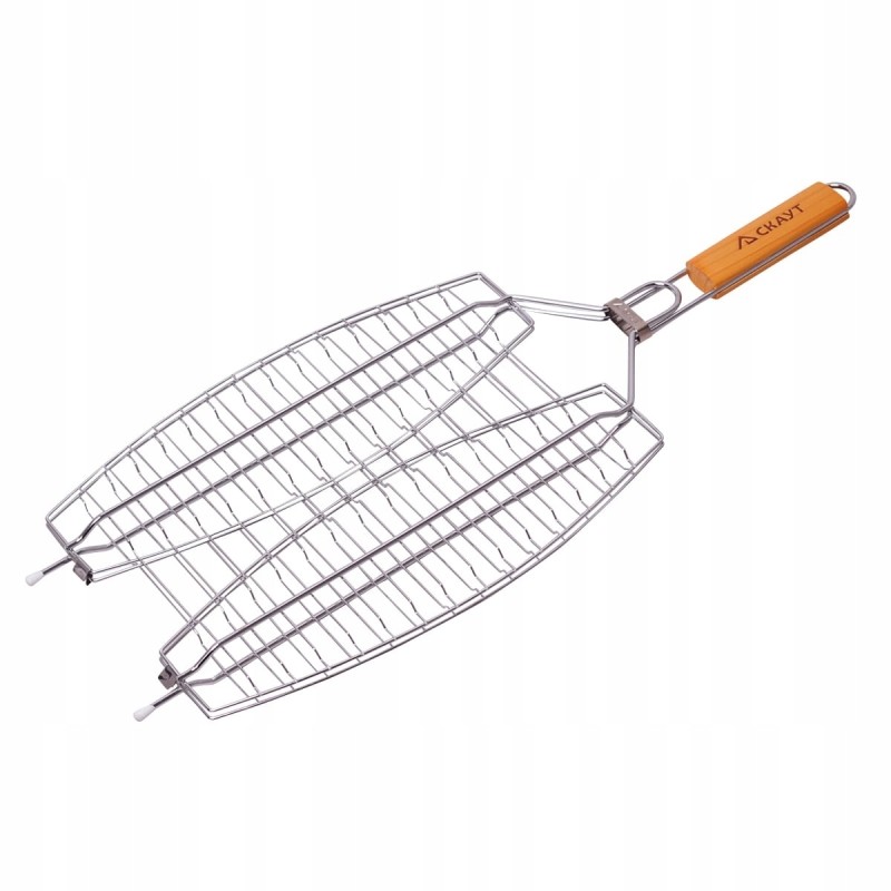 Vienvietis grilis žuviai kepti 36x25 cm