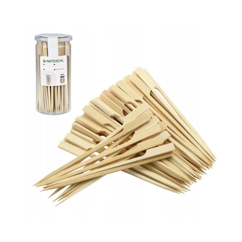 Bambuko lazdelės kepimui ant grotelių 110 vnt