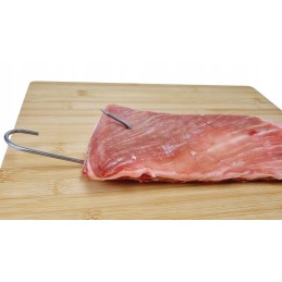 S-417-b rūkymo kabliukai 17 cm, susukti, šaltibarščiai, šoninė, šonkauliukai rūkyti