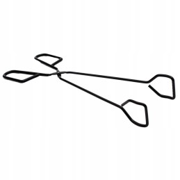 Juodos grilio žnyplės, ilgis 31,5 cm