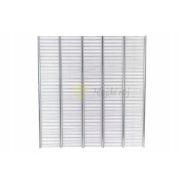 Metalinės pertvaros dadant, 12 rėmų, horizontalios