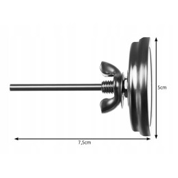 Termometras griliui ir rūkyklai