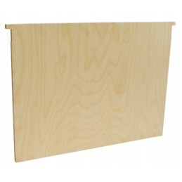 Vertikali medinė pertvara dadant fanera