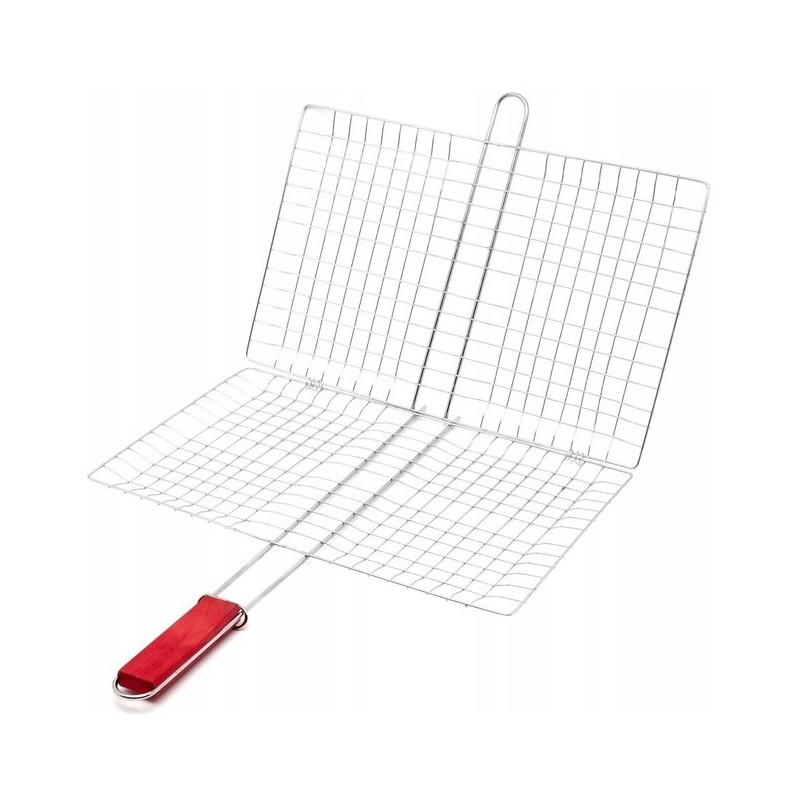 Didelės plieninės grotelės griliui 6256