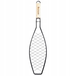 Žuvies kepsninės grotelės, uždaros, metalinės, plieninės grotelės