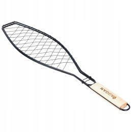 Žuvies kepsninės grotelės, uždaros, metalinės, plieninės grotelės