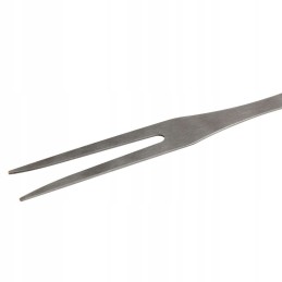 Grilio priedai, kepsninės reikmenys, žnyplės, šakutė, mentelė, plienas