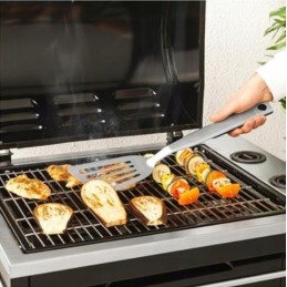 Grilio žnyplių mentelių rinkinys ikea grilltider priedai 2 vnt