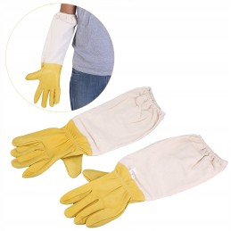 Odinės bitininkystės pirštinės su elastine juostele xxl