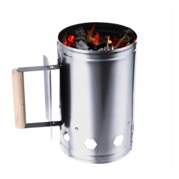 Patvarus kaminas nerūdijančio plieno grotelių apšvietimui, 27 cm, 5 cm