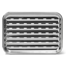 Daugkartinio naudojimo ekologiškas plieninis grilio padėklas