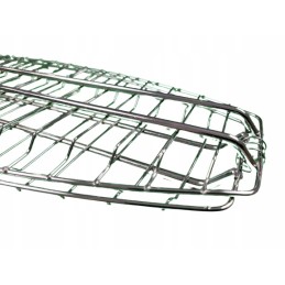 Grilio tinklelis žuviai ir daržovėms, išmatavimai 40/16 cm