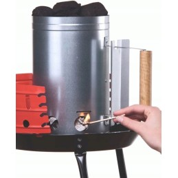 Kaminas greitam grotelių uždegimui, Big Jeff ugnies užvediklis