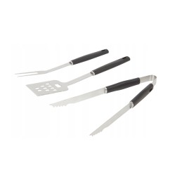 3 dalių rinkinys kepimo žnyplėms, mentelei ir iešmui