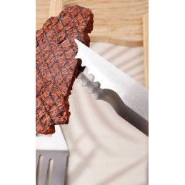 3 dalių rinkinys kepimo žnyplėms, mentelei ir iešmui