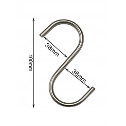 S 510 nerūkančių kabliukų skersmuo 5 10 cm, neaštri, tvirti