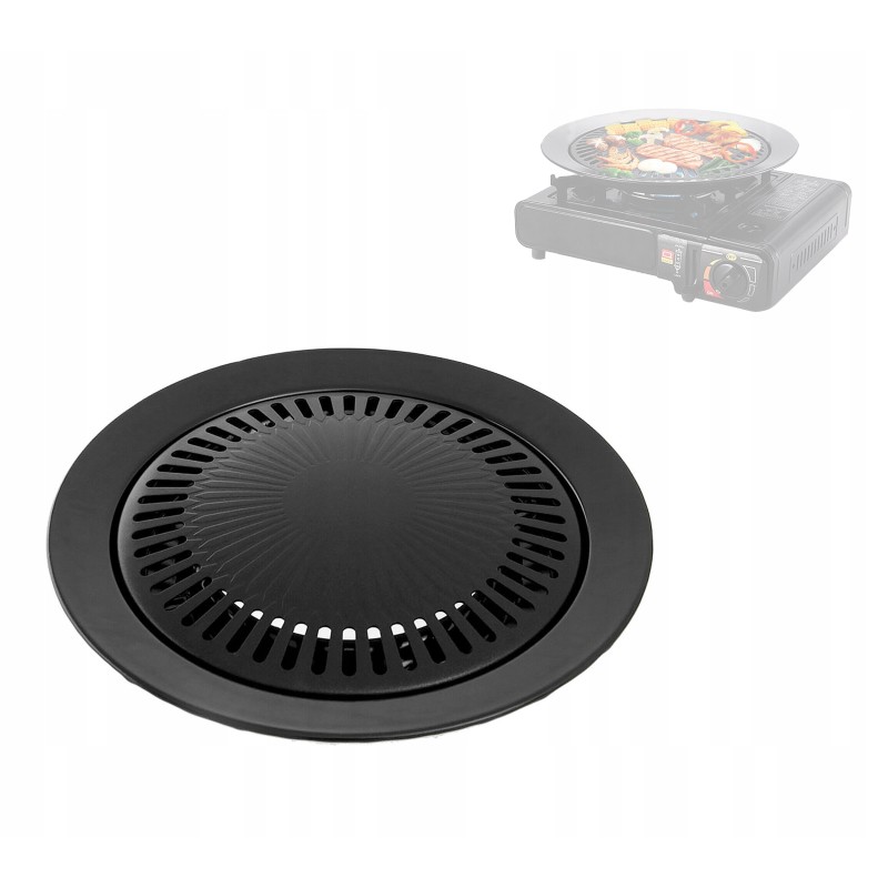 Grotelių grotelių priedas stovyklavietei krosnelei, 31 cm