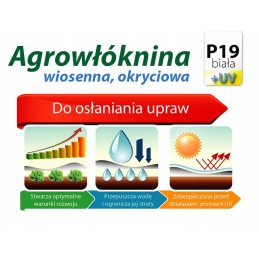 Dengiamoji agrotekstilė, balta, 1,1x20m, 19g