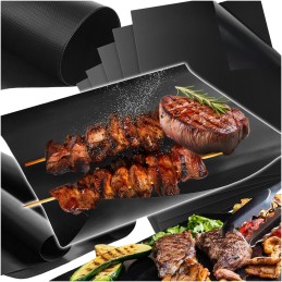 Tefloninis grilio kilimėlis grilio padėklas orkaitės kepimo skarda 5 vnt