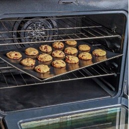 Grilio kilimėlis Tefloniniai kilimėliai 40 x 33 cm 4 vnt