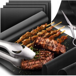 Grilio kilimėlis Tefloniniai kilimėliai 40 x 33 cm 4 vnt