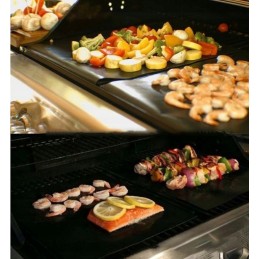 Grilio kilimėlis Tefloniniai kilimėliai 40 x 33 cm 4 vnt