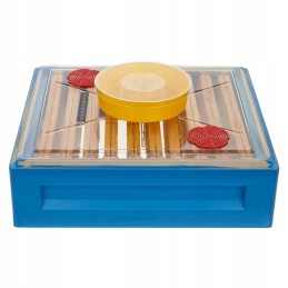 Higieninė lentyna Wielkopolska, 12 rėmų, su termometru, 3 skylės - brctech