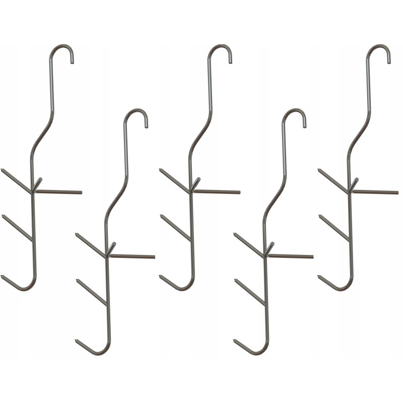 Rūkyklos kabliukai - žuvims, 5 vnt