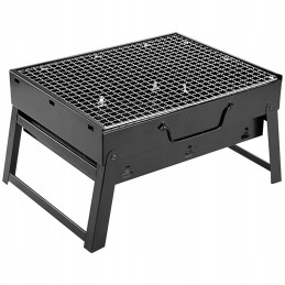 ⭐ portable foldable charcoal camping grill suitcase garden camping ⭐