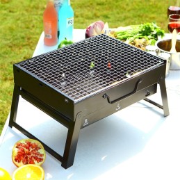 ⭐ portable foldable charcoal camping grill suitcase garden camping ⭐