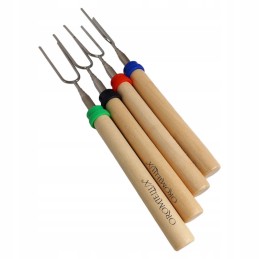 Teleskopinė šakutė ant grotelių laužui 4 vnt