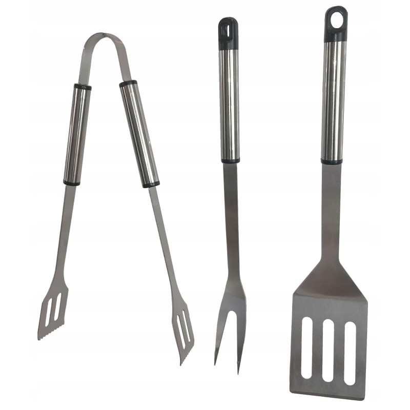 Žnyplės mentele šakutės nerūdijančio plieno grotelių rinkinys