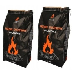 Eko anglis kepimui ant grotelių 2,5 kg, dideli gabaliukai