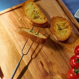 Easy grilio teleskopinių šakučių rinkinys griliui, 2 vnt