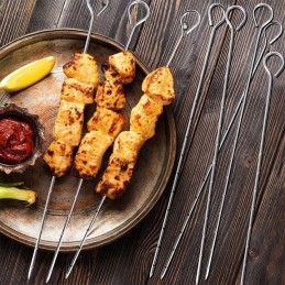 Iešmeliai 60cm grilio smeigtukai 6 vnt.