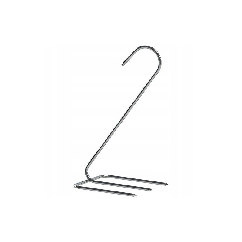 Trigubi vištienos rūkymo kabliukai, 5 vnt