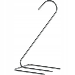 Trigubi vištienos rūkymo kabliukai, 5 vnt