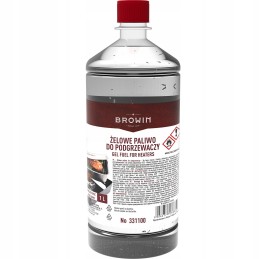 Gelinis kuras rūkyklų šildytuvams, kūrenimas, 1l