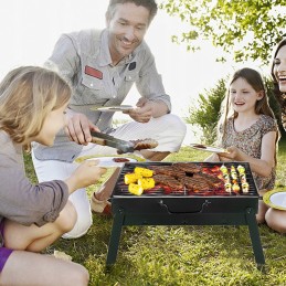 ⭐ anglis kempingas grilis nešiojamas sulankstomas lagaminas sodas kempingas ⭐