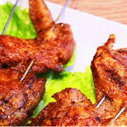 Iešmeliai 60cm grilio smeigtukai 6 vnt.