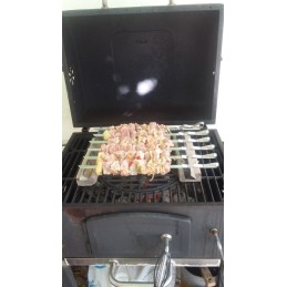 Iešmeliai 60cm grilio smeigtukai 6 vnt.