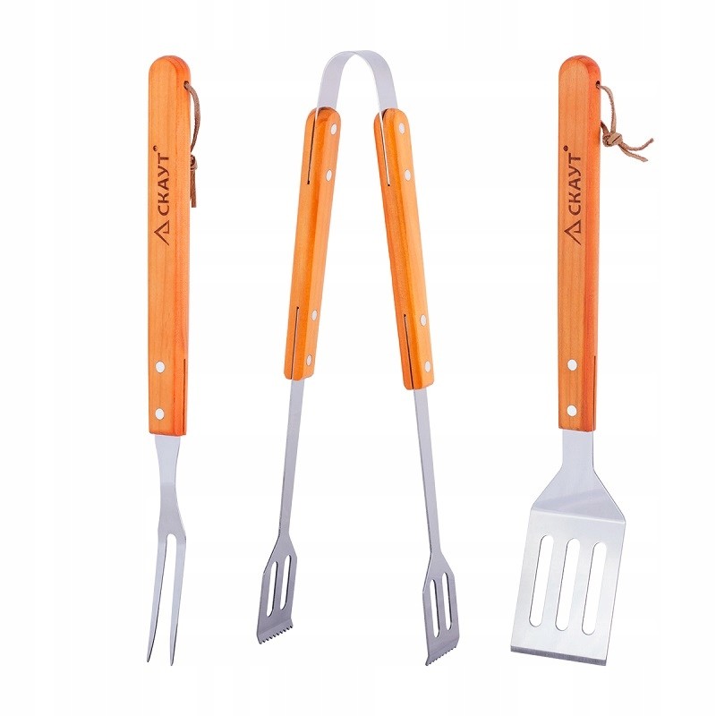 Grilio indų rinkinys 3 vnt. skautų sk-0735