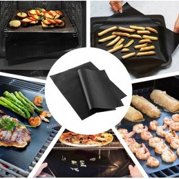 Tefloninis kilimėlis x3 daugkartinio naudojimo grilio padėklas kepti naujas