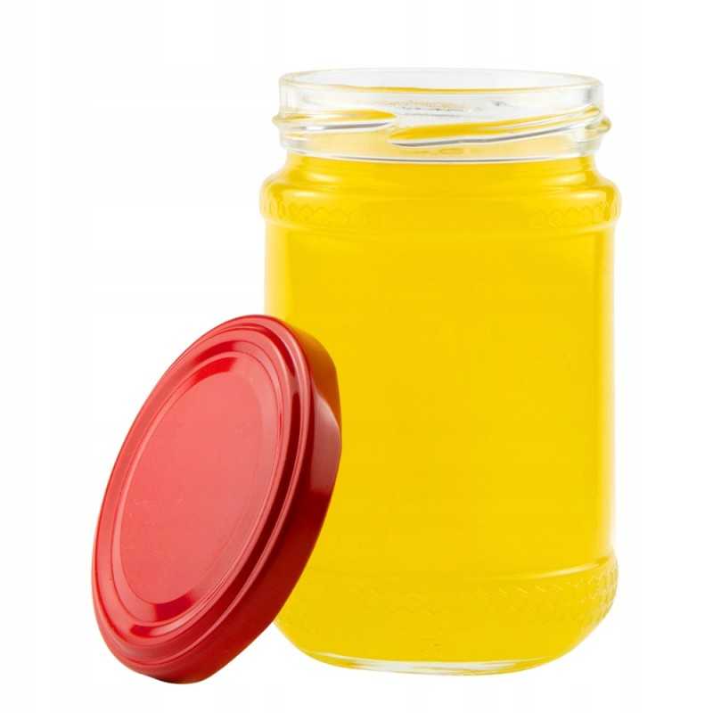 12x stiklainis 300ml korio medaus agurkams uogienėms