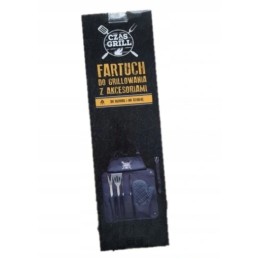 Grilio prijuostė su priedais, 5 vnt