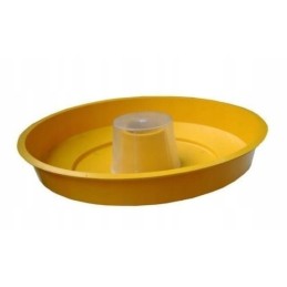 Plastikinė apvali lesyklėlė, 4 l mišinio