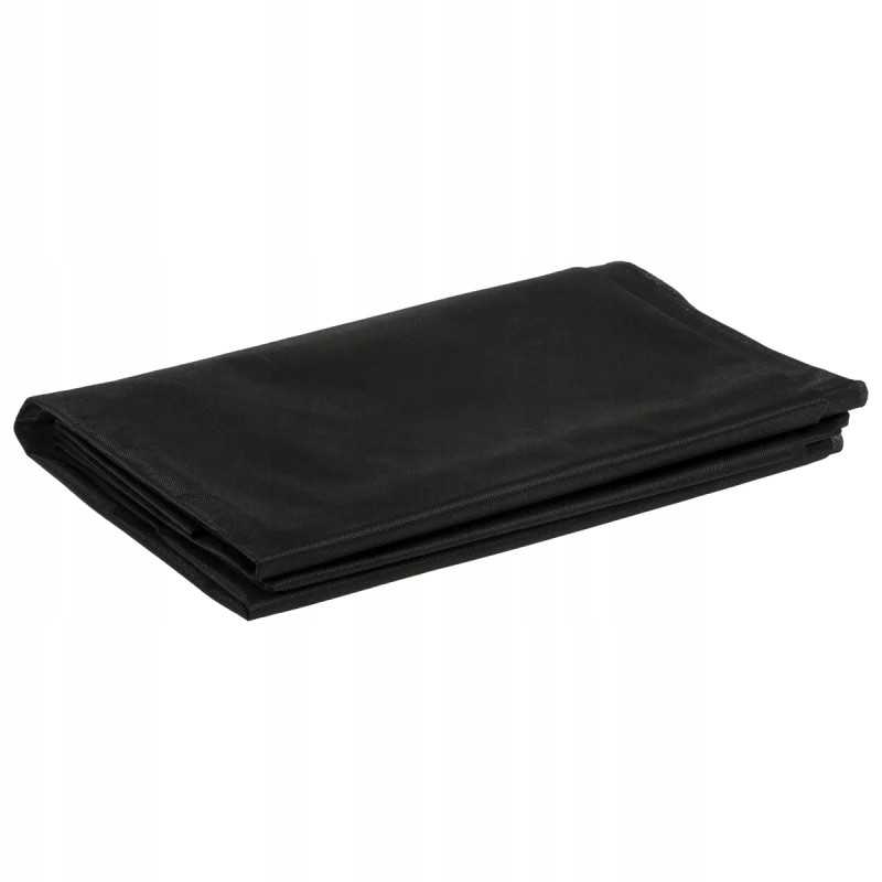 Juoda mulčiavimo agrotekstilė 1,6x5 m 50g/m2 blizgesio