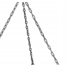 Grandinė apvalių grotelių grilio grandinėms