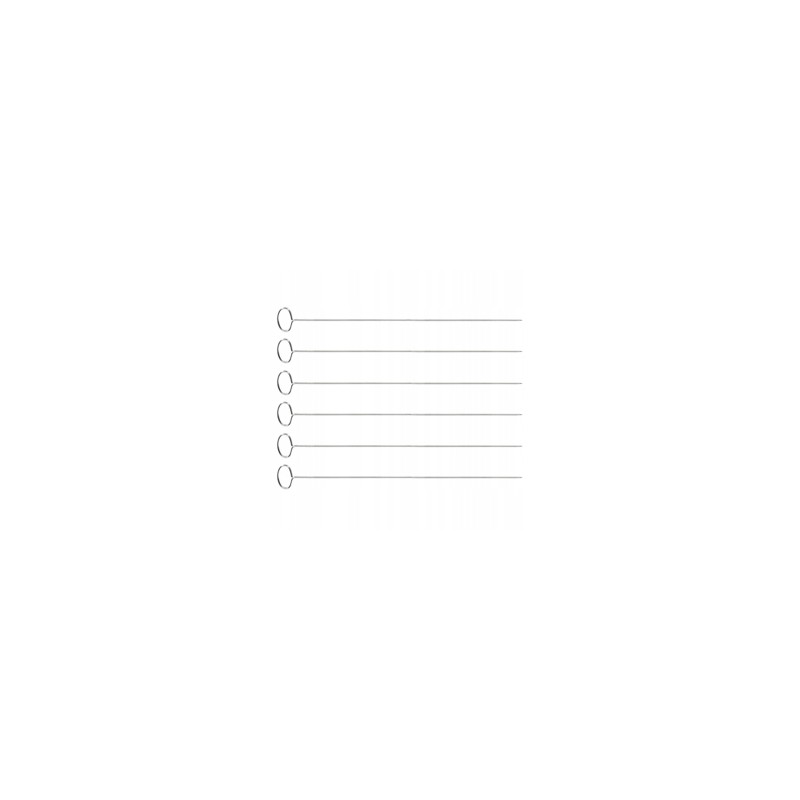 Plieniniai iešmai - ilgis 30 cm, rinkinyje 6 | tescoma presto