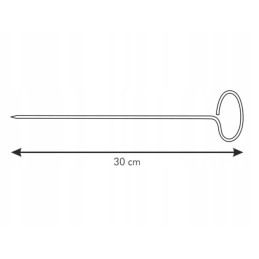 Plieniniai iešmai - ilgis 30 cm, rinkinyje 6 | tescoma presto